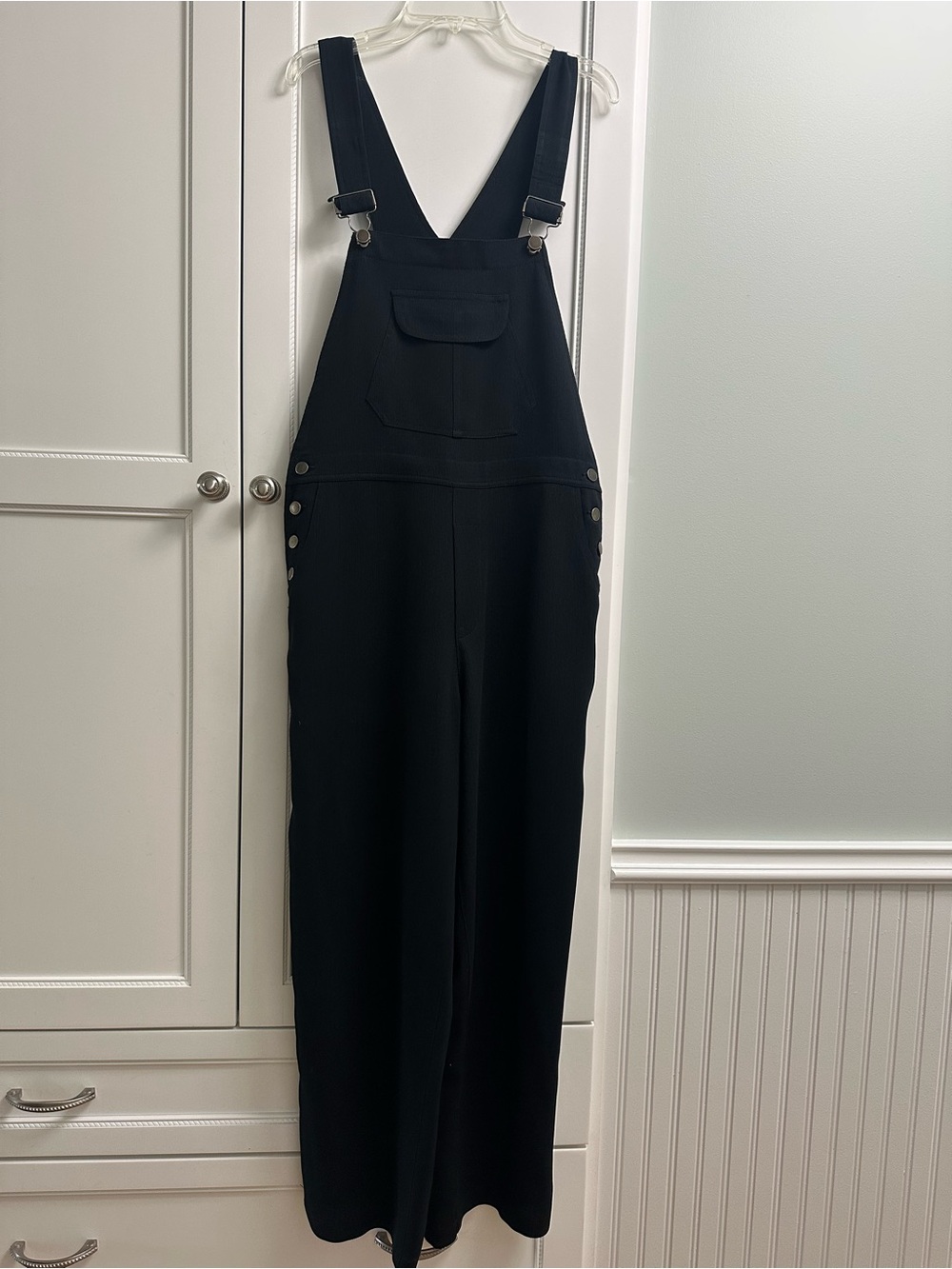 Black Overalls Jumpsuit Size S